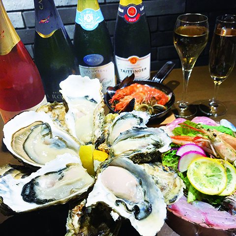 魚とワイン はなたれ The Fish and Oysters